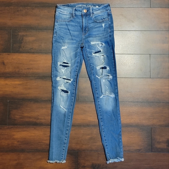 American Eagle Outfitters Denim - American Eagle High Rise Super Stretch Jegging Jeans